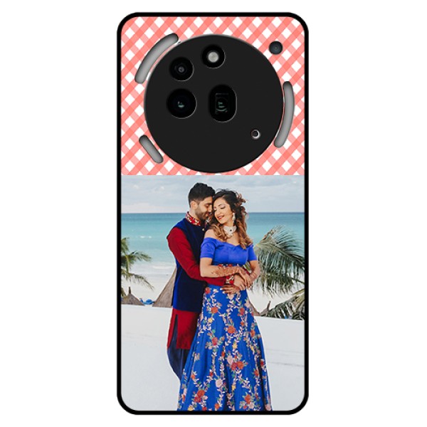 Nothing Phone 3A Pro 5G Custom Glass Phone Case - Pink Pattern Design