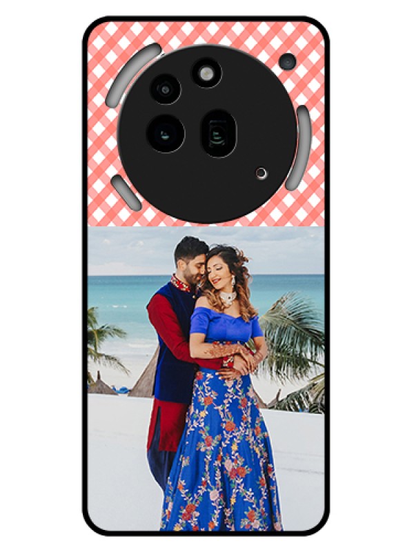 Custom Nothing Phone 3A Pro 5G Custom Glass Phone Case - Pink Pattern Design