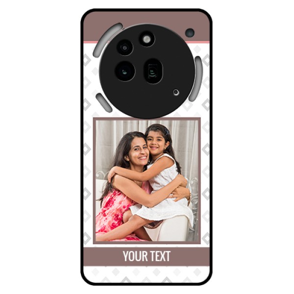 Nothing Phone 3A Pro 5G Custom Glass Phone Case - Simple Diamond Design Nothing Phone 3A Pro 5G Custom Glass Phone Case - Simple Diamond Design