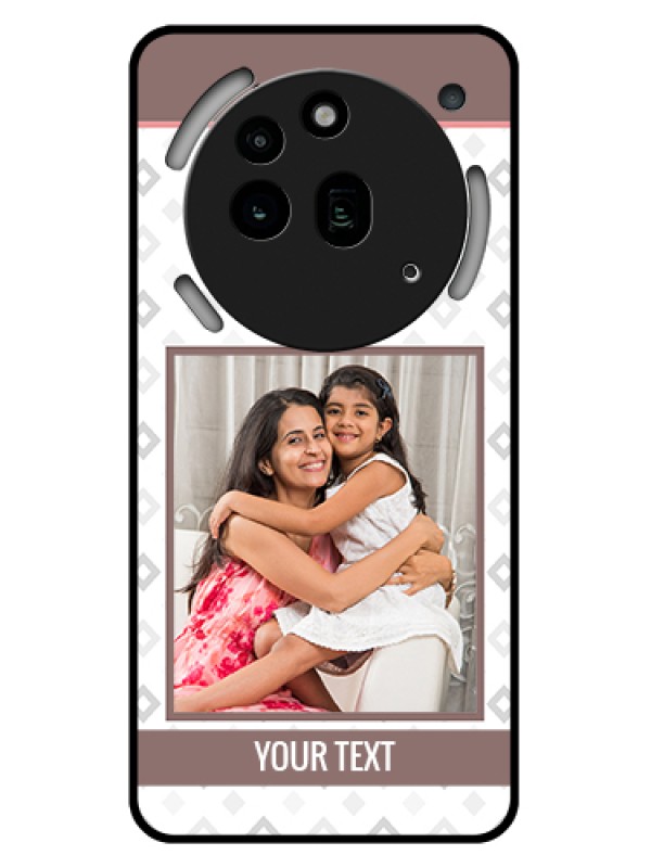 Custom Nothing Phone 3A Pro 5G Custom Glass Phone Case - Simple Diamond Design