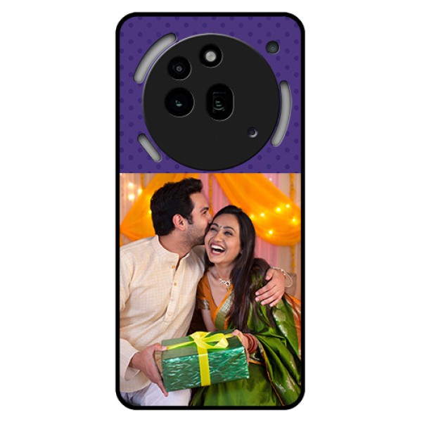 Nothing Phone 3A Pro 5G Custom Glass Phone Case - Violet Colored Pattern Design Nothing Phone 3A Pro 5G Custom Glass Phone Case - Violet Colored Pattern Design