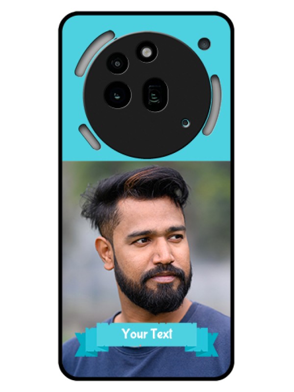 Custom Nothing Phone 3A Pro 5G Custom Glass Phone Case - Blue Color Design