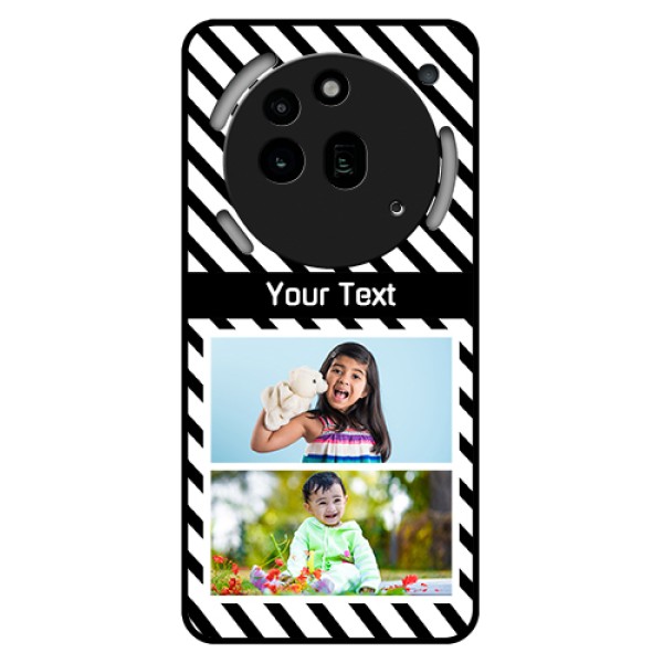 Nothing Phone 3A Pro 5G Custom Glass Phone Case - Black And White Stripes Design Nothing Phone 3A Pro 5G Custom Glass Phone Case - Black And White Stripes Design