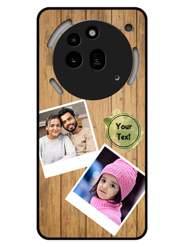 Custom Nothing Phone 3A Pro 5G Custom Glass Phone Case - Wooden Texture Design