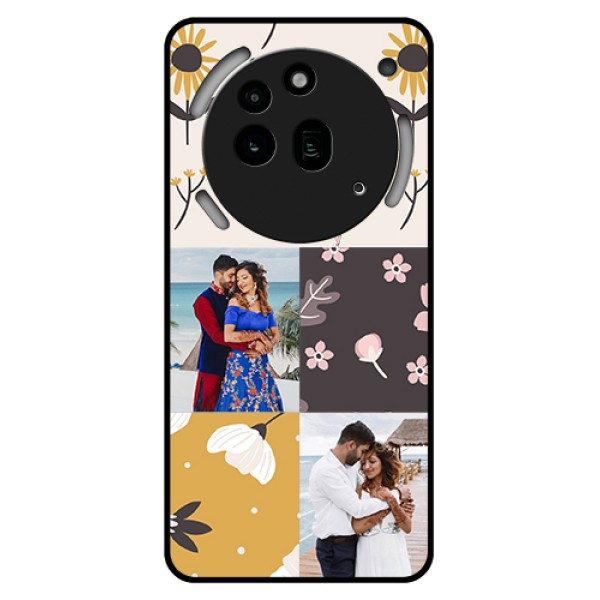 Nothing Phone 3A Pro 5G Custom Glass Phone Case - 3 Images With Floral Design Nothing Phone 3A Pro 5G Custom Glass Phone Case - 3 Images With Floral Design