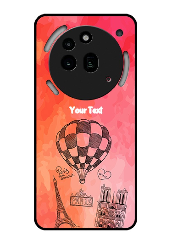 Nothing Phone 3A Pro 5G Custom Glass Phone Case - Paris Theme Design