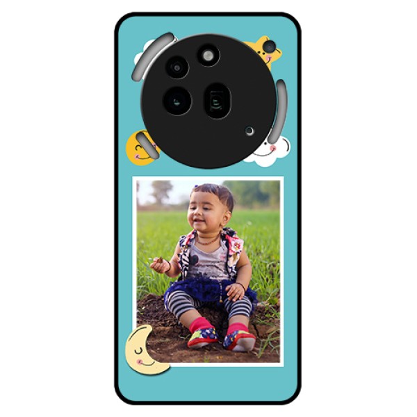 Nothing Phone 3A Pro 5G Custom Glass Phone Case - Smiley Kids Stars Design
