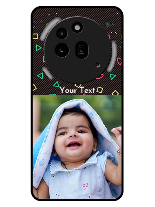 Custom Nothing Phone 3A Pro 5G Custom Glass Phone Case - With Confetti Birthday Design