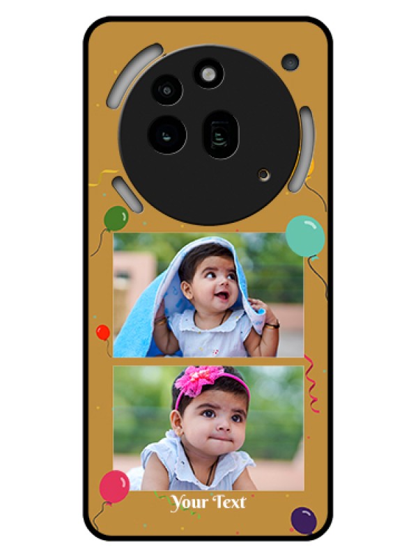 Custom Nothing Phone 3A Pro 5G Custom Glass Phone Case - Image Holder With Birthday Celebrations Design