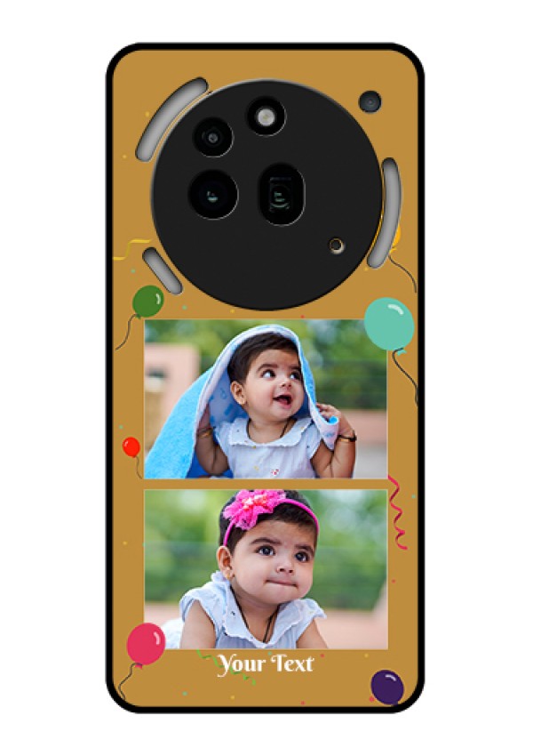 Nothing Phone 3A Pro 5G Custom Glass Phone Case - Image Holder With Birthday Celebrations Design