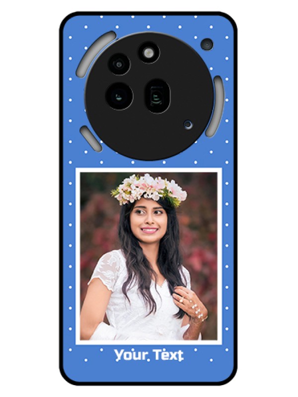 Custom Nothing Phone 3A Pro 5G Custom Glass Phone Case - Polka Dots Design