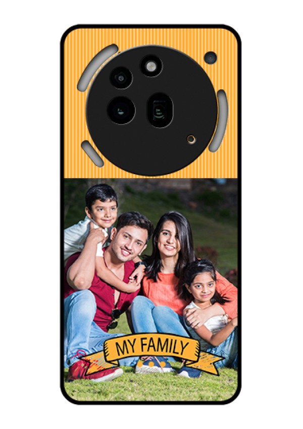 Nothing Phone 3A Pro 5G Custom Glass Phone Case - My Family Design