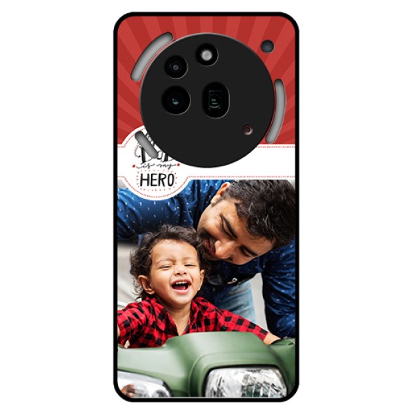 Nothing Phone 3A Pro 5G Custom Glass Phone Case - My Dad Hero Design