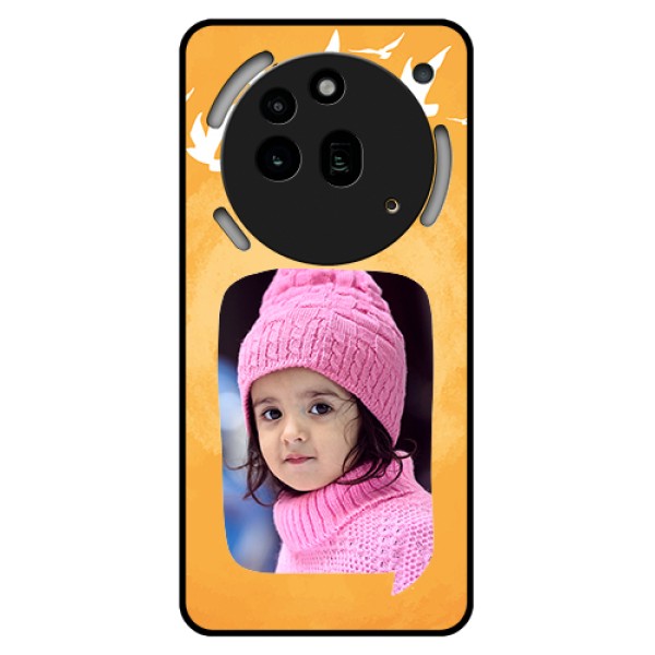 Nothing Phone 3A Pro 5G Custom Glass Phone Case - Water Color Design With Bird Icons Nothing Phone 3A Pro 5G Custom Glass Phone Case - Water Color Design With Bird Icons