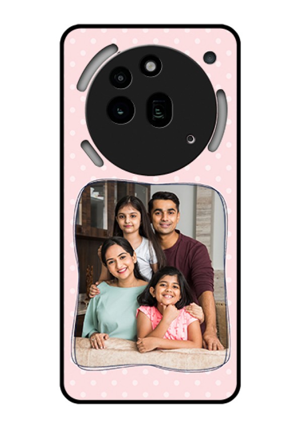 Nothing Phone 3A Pro 5G Custom Glass Phone Case - Family With Dots Design