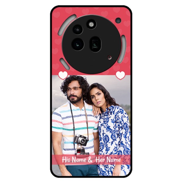 Nothing Phone 3A Pro 5G Custom Glass Phone Case - Simple Love Design