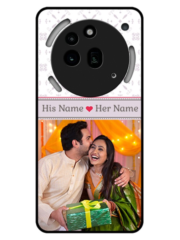 Custom Nothing Phone 3A Pro 5G Custom Glass Phone Case - With Photo And Ethnic Design