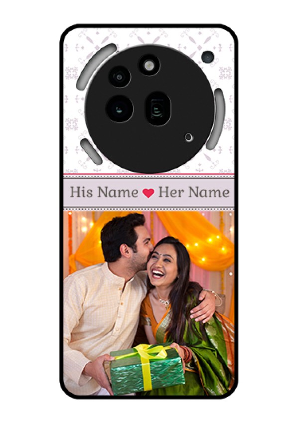 Nothing Phone 3A Pro 5G Custom Glass Phone Case - With Photo And Ethnic Design