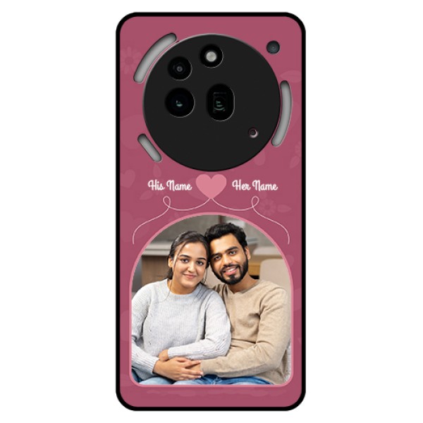Nothing Phone 3A Pro 5G Custom Glass Phone Case - Love Floral Design