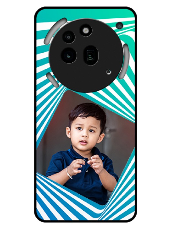 Custom Nothing Phone 3A Pro 5G Custom Glass Phone Case - Abstract Spiral Design