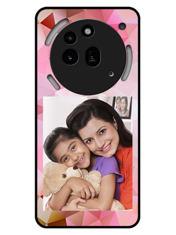 Custom Nothing Phone 3A Pro 5G Custom Glass Phone Case - Abstract Triangle Design