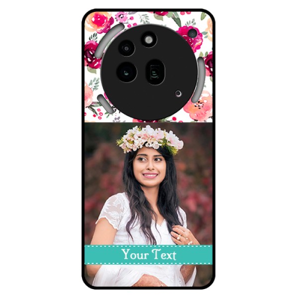 Nothing Phone 3A Pro 5G Custom Glass Phone Case - Water Colors Floral Design Nothing Phone 3A Pro 5G Custom Glass Phone Case - Water Colors Floral Design