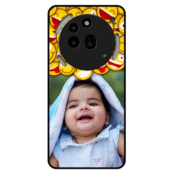 Nothing Phone 3A Pro 5G Custom Glass Phone Case - With Smiley Emoji Design Nothing Phone 3A Pro 5G Custom Glass Phone Case - With Smiley Emoji Design