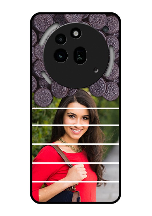 Nothing Phone 3A Pro 5G Custom Glass Phone Case - With Oreo Biscuit Design