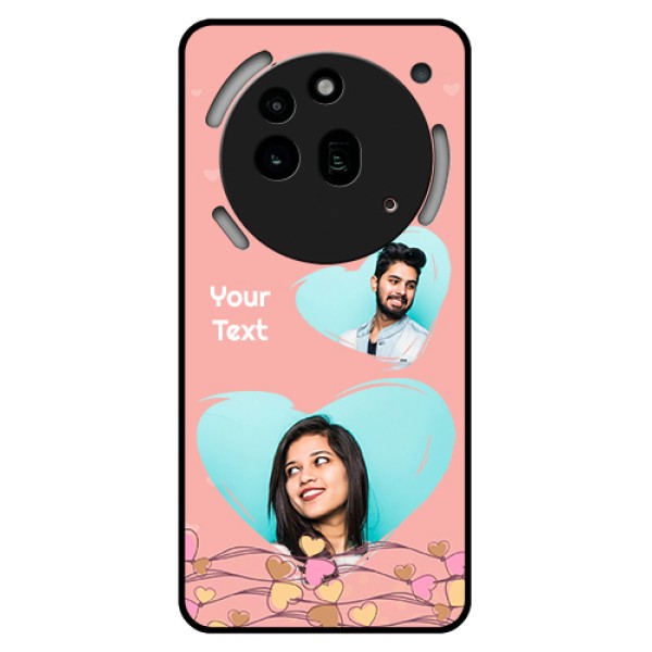 Nothing Phone 3A Pro 5G Custom Glass Phone Case - Love Doodle Design