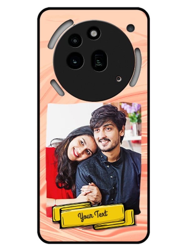 Custom Nothing Phone 3A Pro 5G Custom Glass Phone Case - Marble Texture Design