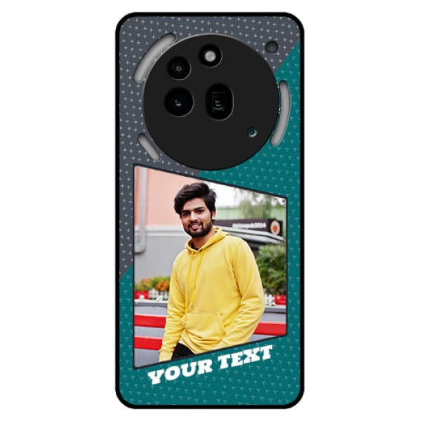 Nothing Phone 3A Pro 5G Custom Glass Phone Case - Background Pattern Design With Quote