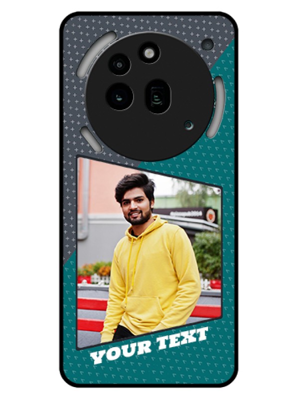 Custom Nothing Phone 3A Pro 5G Custom Glass Phone Case - Background Pattern Design With Quote