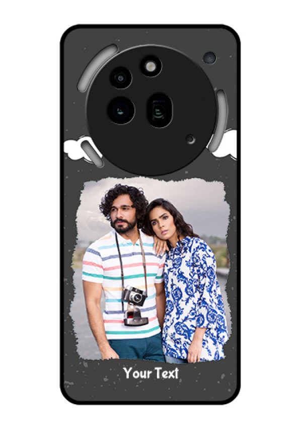 Nothing Phone 3A Pro 5G Custom Glass Phone Case - Splashes With Love Doodles Design