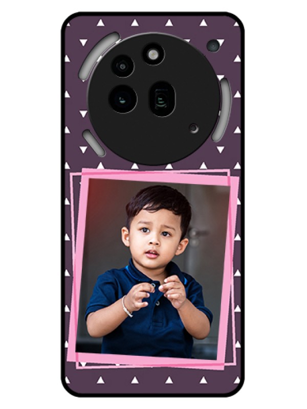 Custom Nothing Phone 3A Pro 5G Custom Glass Phone Case - Triangle Pattern Dotted Design