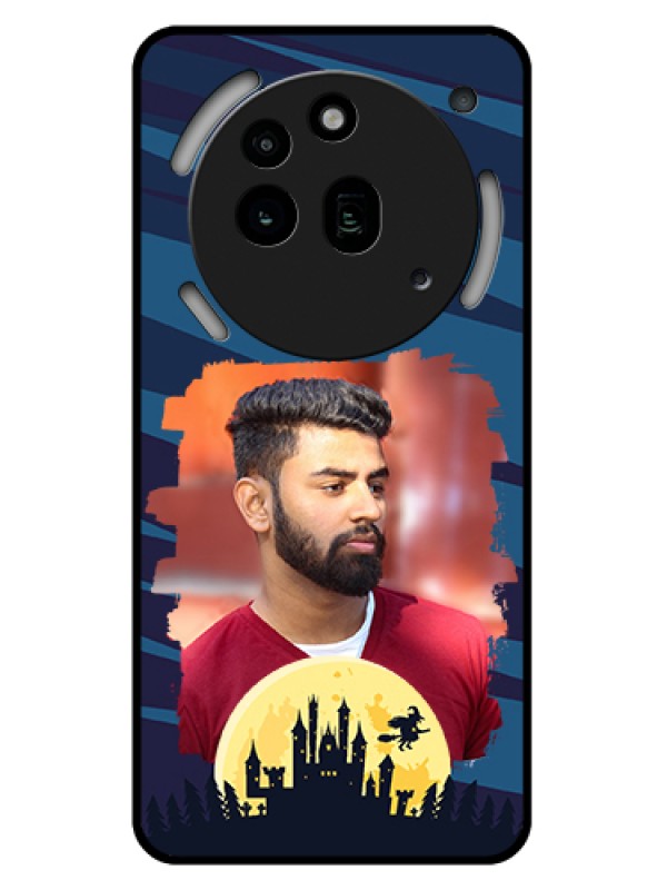 Custom Nothing Phone 3A Pro 5G Custom Glass Phone Case - Halloween Witch Design