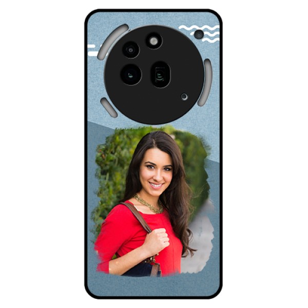 Nothing Phone 3A Pro 5G Custom Glass Phone Case - Grunge Line Art Design Nothing Phone 3A Pro 5G Custom Glass Phone Case - Grunge Line Art Design