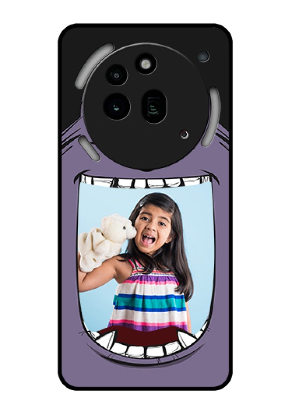 Nothing Phone 3A Pro 5G Custom Glass Phone Case - Angry Monster Design