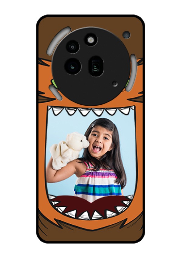 Nothing Phone 3A Pro 5G Custom Glass Phone Case - Owl Monster Back Case Design