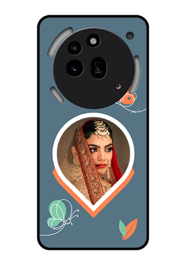 Nothing Phone 3A Pro 5G Custom Glass Phone Case - Droplet Butterflies Design