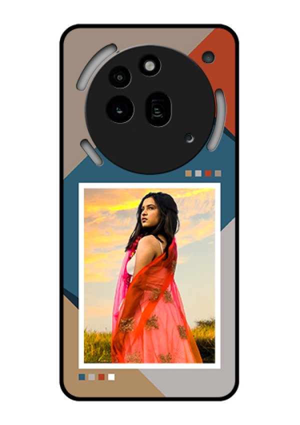 Nothing Phone 3A Pro 5G Custom Glass Phone Case - Retro Color Pallet Design