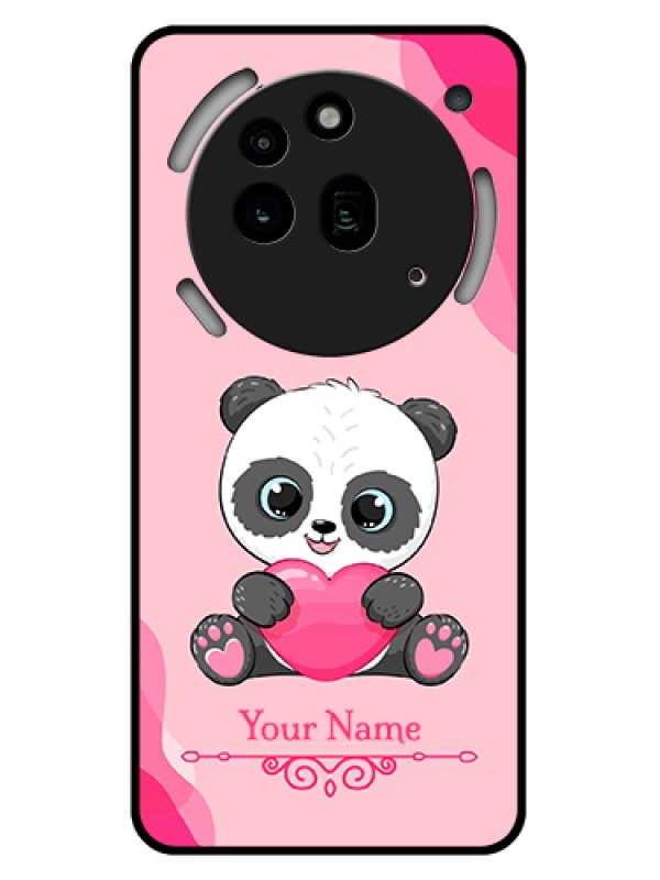 Custom Nothing Phone 3A Pro 5G Custom Glass Phone Case - Cute Panda Design