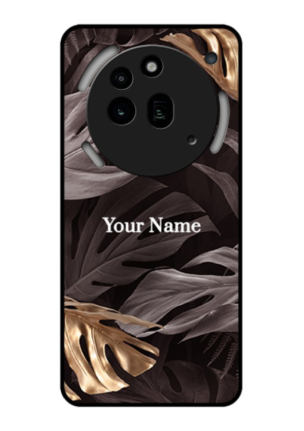 Nothing Phone 3A Pro 5G Custom Glass Phone Case - Wild Leaves Digital Paint Design