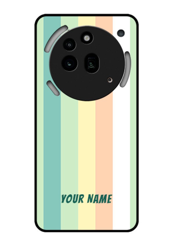 Nothing Phone 3A Pro 5G Custom Glass Phone Case - Multi - Colour Stripes Design