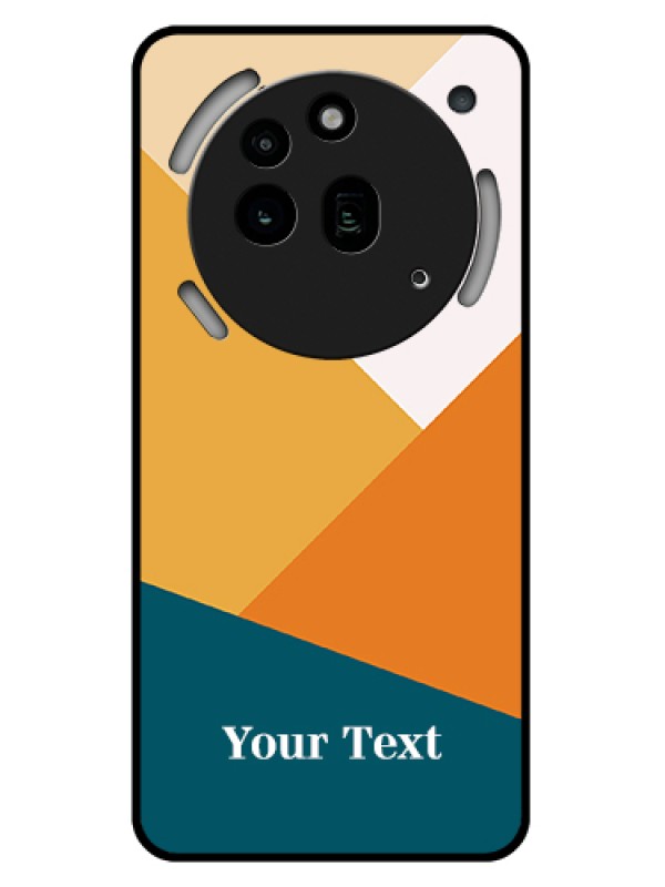 Custom Nothing Phone 3A Pro 5G Custom Glass Phone Case - Stacked Multi - Colour Design