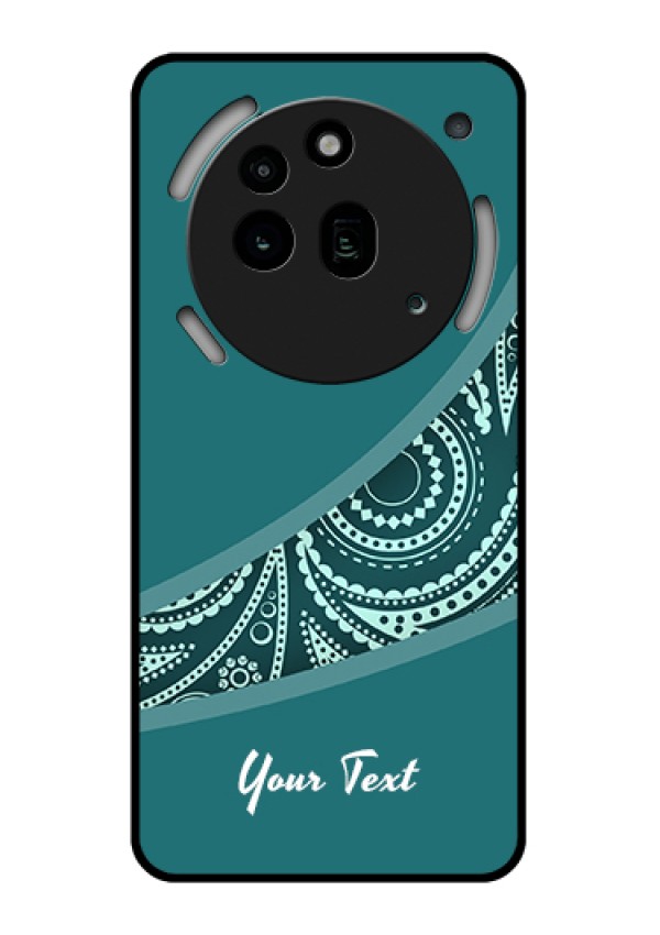 Nothing Phone 3A Pro 5G Custom Glass Phone Case - Semi Visible Floral Design