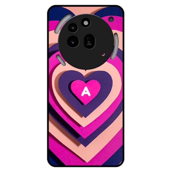 Nothing Phone 3A Pro 5G Custom Glass Phone Case - Cute Heart Pattern Design
