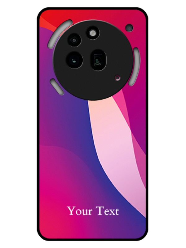 Custom Nothing Phone 3A Pro 5G Custom Glass Phone Case - Digital Abstract Overlap Design