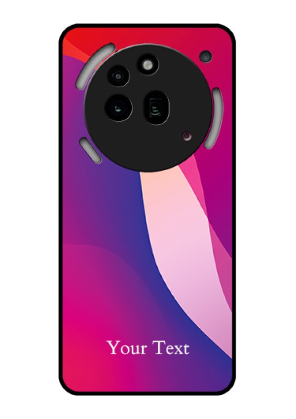 Nothing Phone 3A Pro 5G Custom Glass Phone Case - Digital Abstract Overlap Design