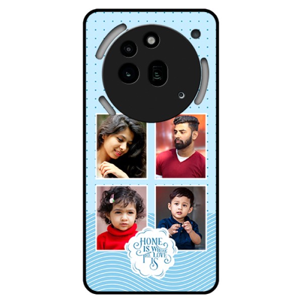 Nothing Phone 3A Pro 5G Custom Glass Phone Case - Cute Love Quote With 4 Pic Upload Design Nothing Phone 3A Pro 5G Custom Glass Phone Case - Cute Love Quote With 4 Pic Upload Design