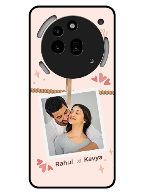 Custom Nothing Phone 3A Pro 5G Custom Glass Phone Case - Forever And Ever Love Design